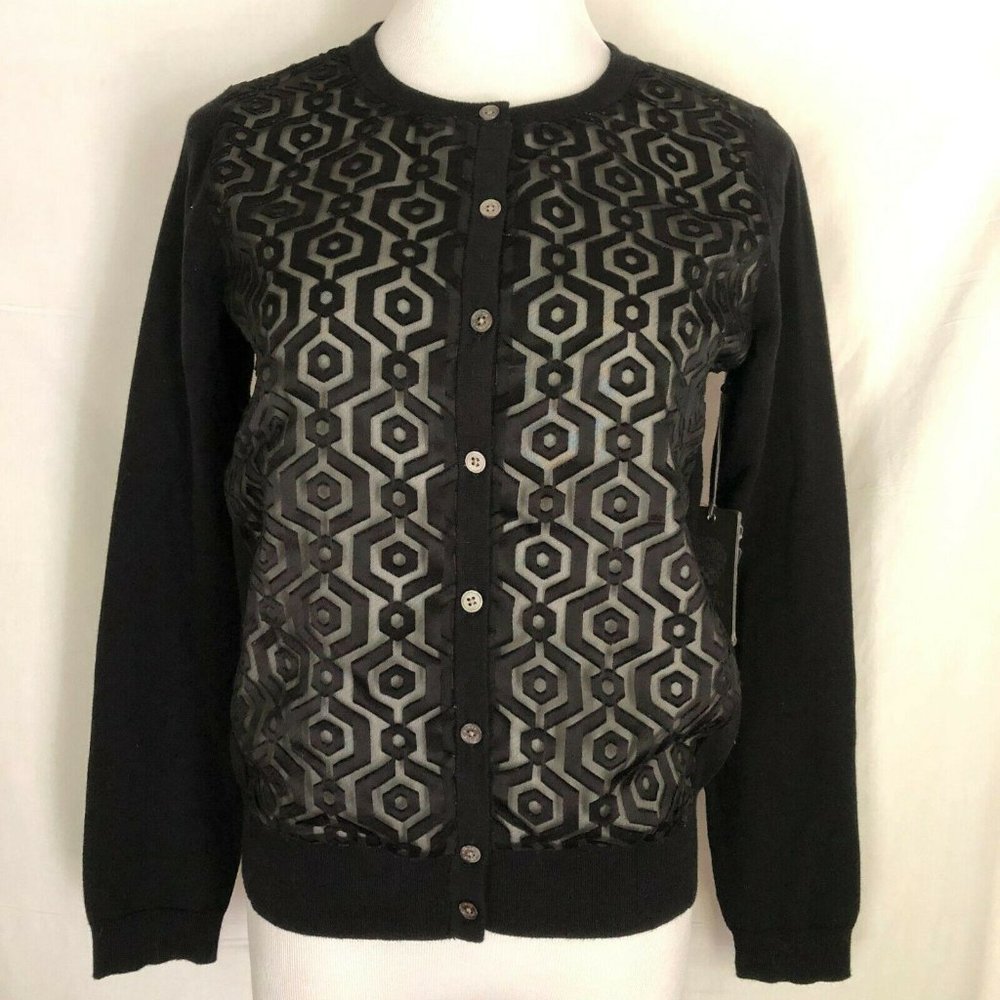 Vince Camuto Anniversary Black Sweater  S NWT